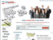 Tablet Screenshot of cpapublic.com